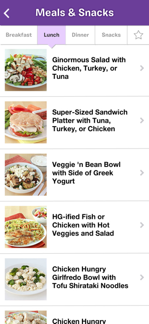 Hungry girl diet plan sample