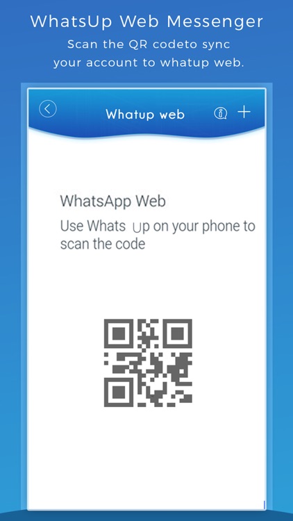 WhatsUp Web With Status