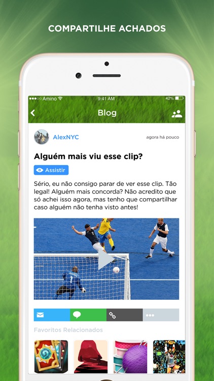 Futebol Amino screenshot-3