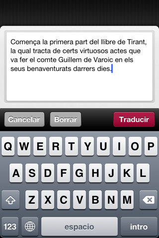 Traductor Valenciano - Salt screenshot 2