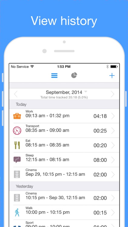 aTimeLogger 2 - Personal Time Tracker & Time Sheet