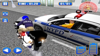 Chase Criminals in Police Bike screenshot 2