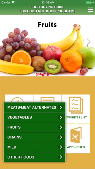 Food Buying Guide for CNP screenshot 2