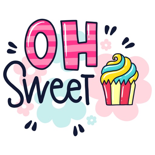 Delicious Sweet Stickers iOS App