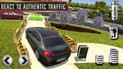 3D Car Parking Simulator - Real City Street Driving School Test Park Sim Racing Games Screenshot 3