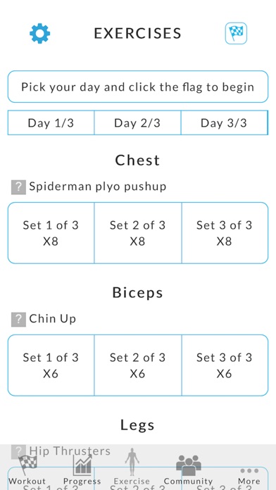 FitRate Fitness screenshot 3