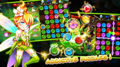 How to cancel & delete Gem Blitz: Match 3 RPG Games from iphone & ipad 1
