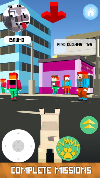 My Virtual Blocky Dog 3D screenshot 4