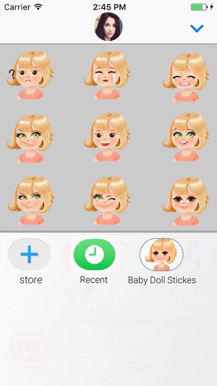 Baby Doll: Animated Stickers screenshot-3