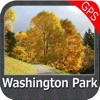 Washington Park map GPS charts
