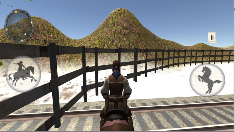 Train VS Horse Racing 3D screenshot-3