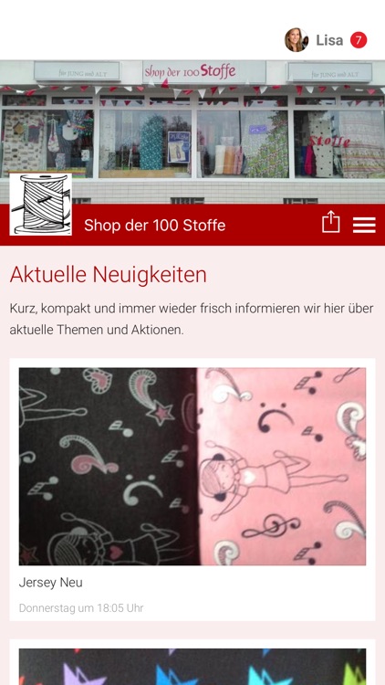 Shop der 100 Stoffe