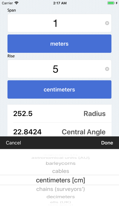How to cancel & delete Radius Calculator from iphone & ipad 4