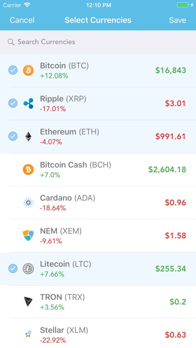 CoinComet - Crypto Rates screenshot 4