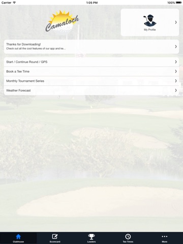 Camaloch Golf Club screenshot 2