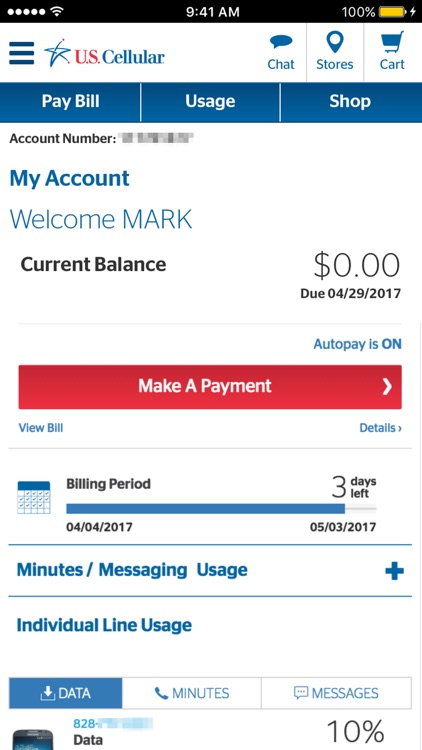 U.S. Cellular – My Account