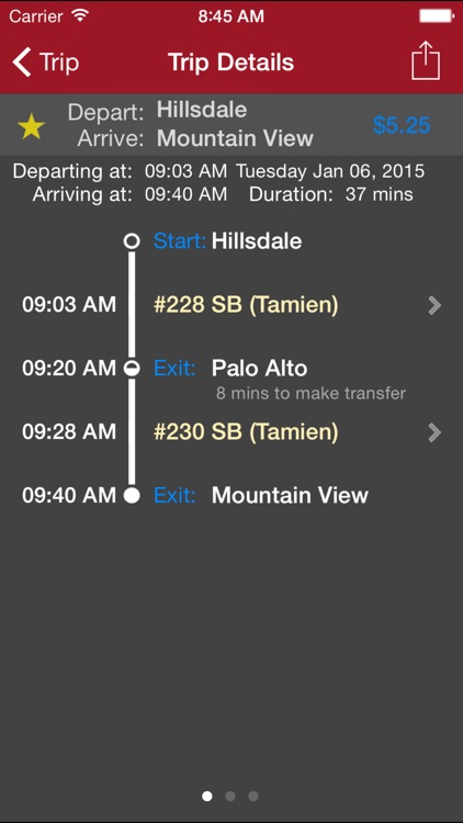 CaltrainMe screenshot-3