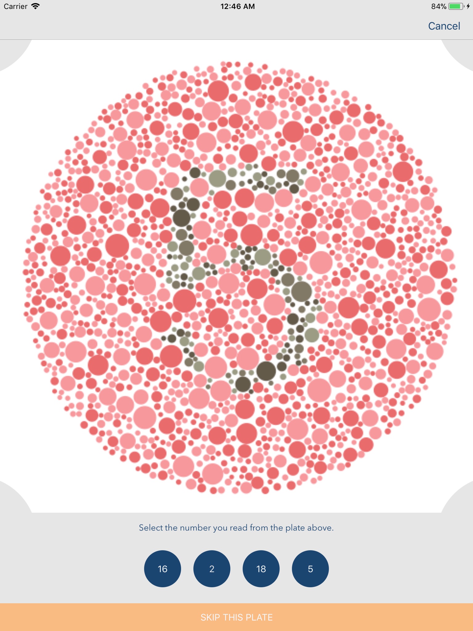 Color Vision Test Lite screenshot 3