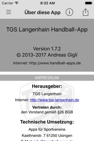 TGS Langenhain Handball screenshot 4