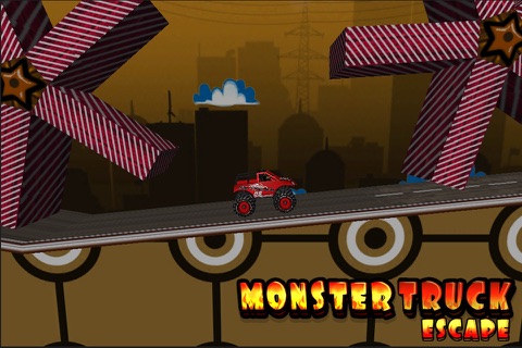 Monster Truck Escape: Car Race screenshot 2