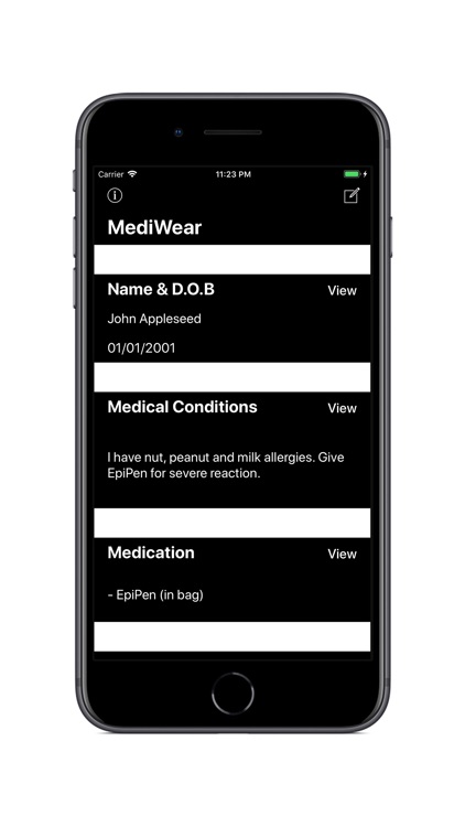 MediWear: Watch Medical ID
