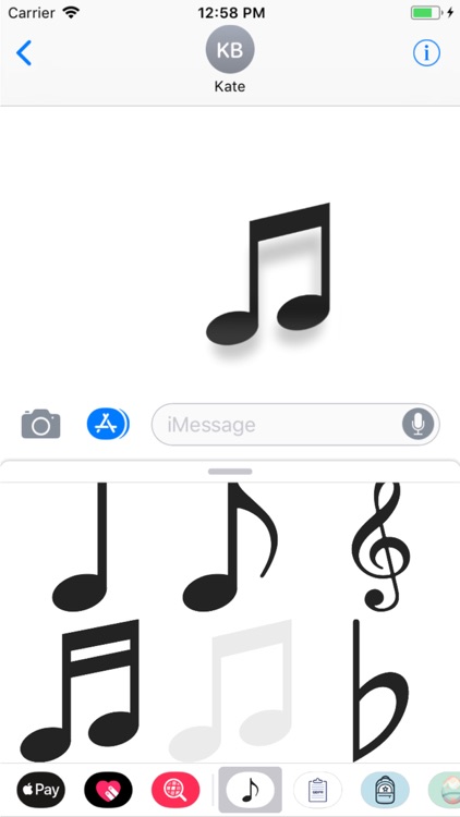 Music Notation Stickers Pro