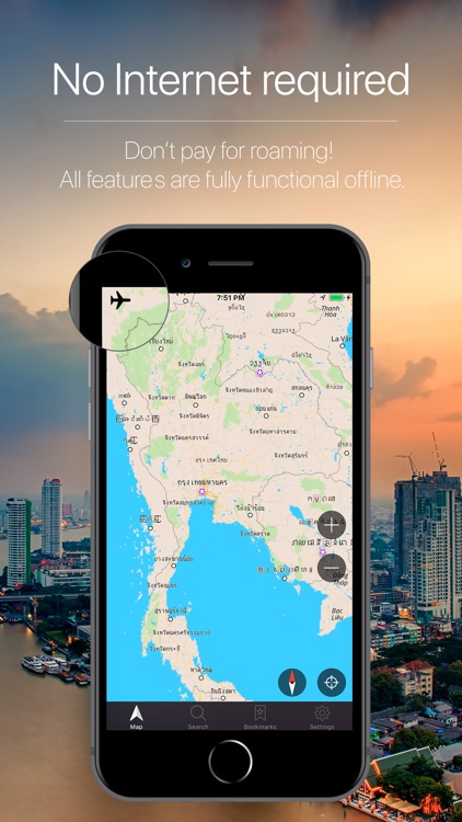 Thailand Offline Navigation