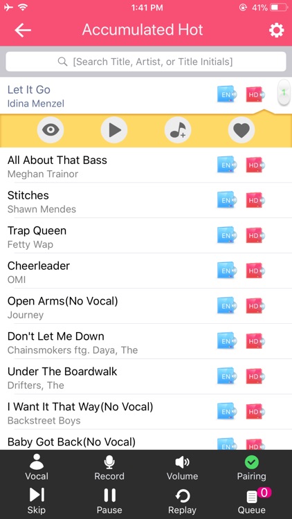 HDKaraoke Control for iPhone