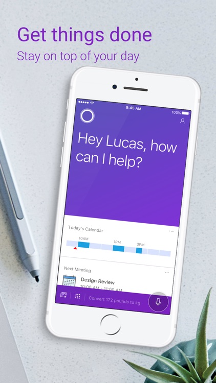 Cortana - Personal digital assistant