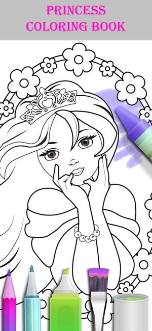 Princess Coloring Book 2018(圖2)-速報App