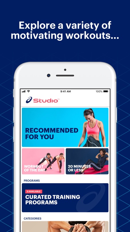ASICS Studio: Audio Workouts
