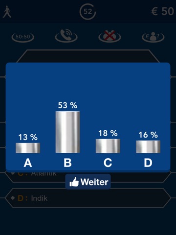 Millionär Quiz - Wer weiß mehr? screenshot 2