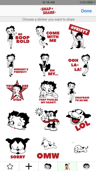 Betty Boop Snap & Share screenshot 2