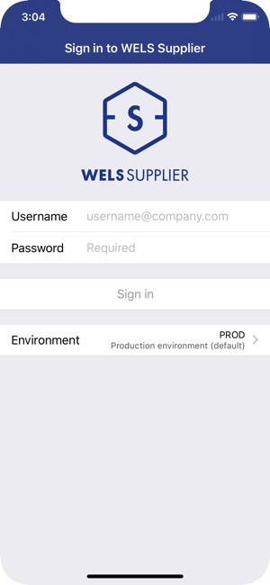 WELS Supplier Warehouse