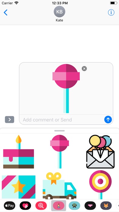 Birthday Party Sticker screenshot 3