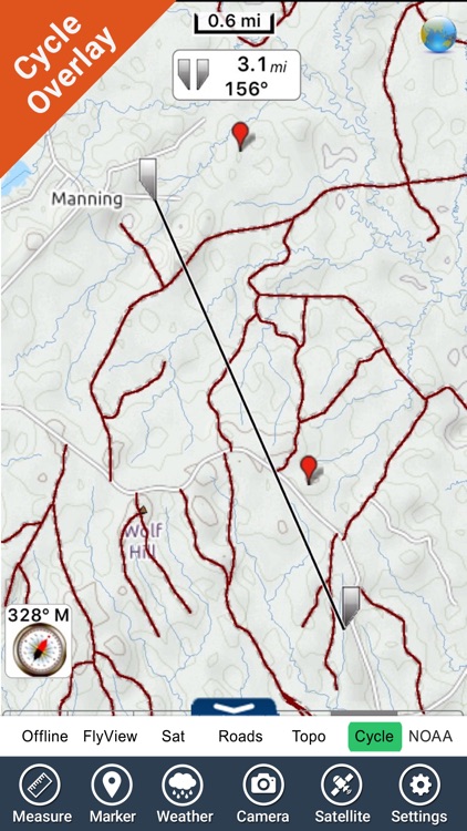 Angelina National Forest - GPS Map Navigator screenshot-3