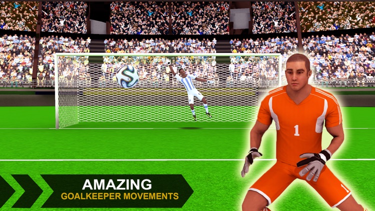 Soccer Super Goalkeeper 3D screenshot-3
