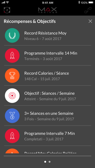 Screenshot #2 pour Bowflex® Max Trainer® 2
