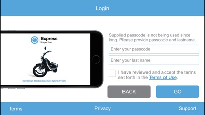 Express Motorcycle Inspection screenshot 3