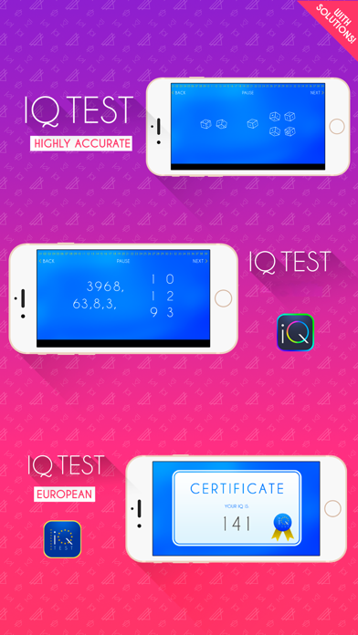 IQ Test Pro Edition screenshot1