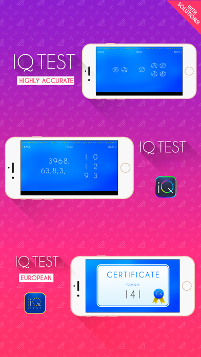 I.Q. Test Screenshot 1