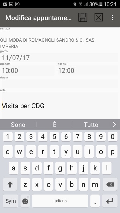 Della Ciana SFA screenshot 2