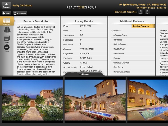 Realty ONE Group - Search Homes for Sale for iPad(圖4)-速報App