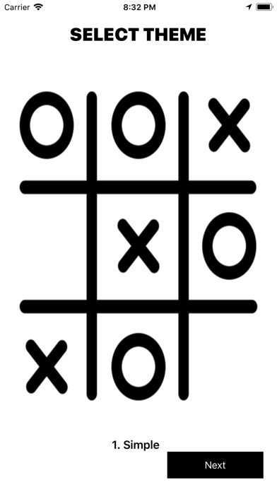 Tic Tac Toe With Themes screenshot 2