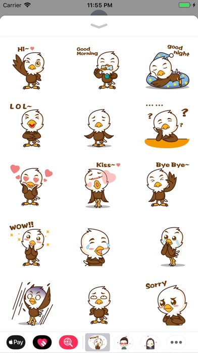 Bald Eagle Stickers screenshot 2