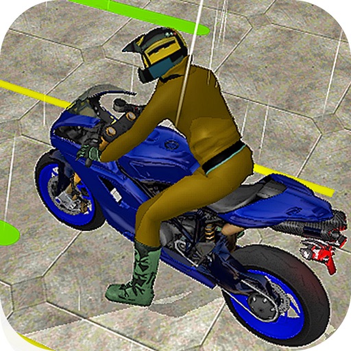 Bike Parking & Driving 3D Icon