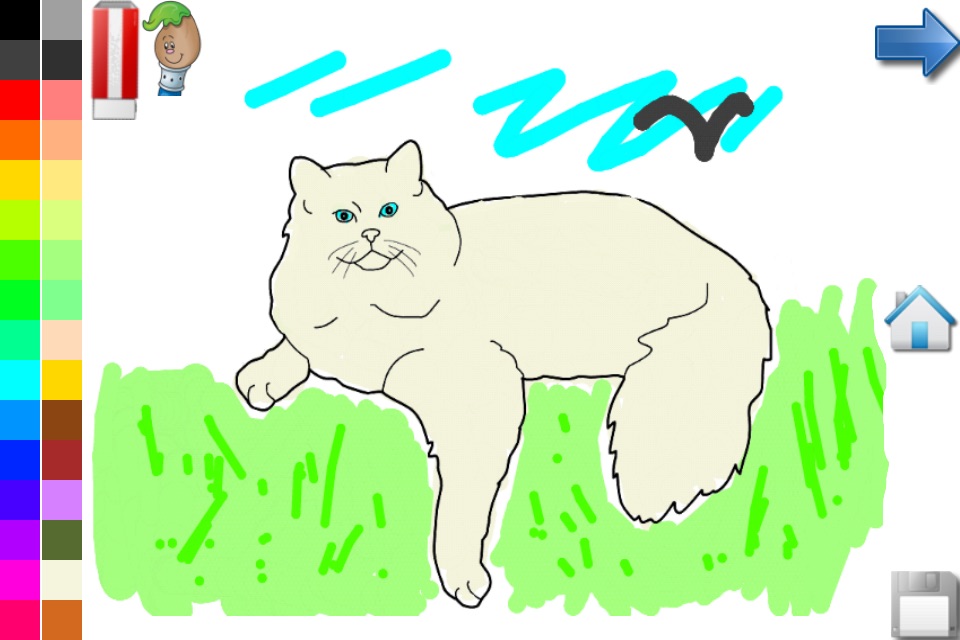 Coloring Book : Cats & Kittens screenshot 4