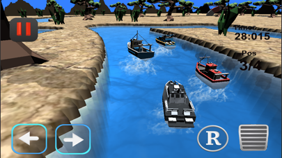Fun racing games - jetski boat screenshot 2