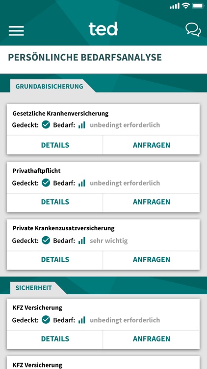 TED Versicherung screenshot-3
