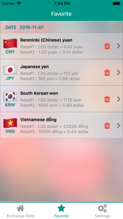 Exchange Rate - Converter screenshot 4